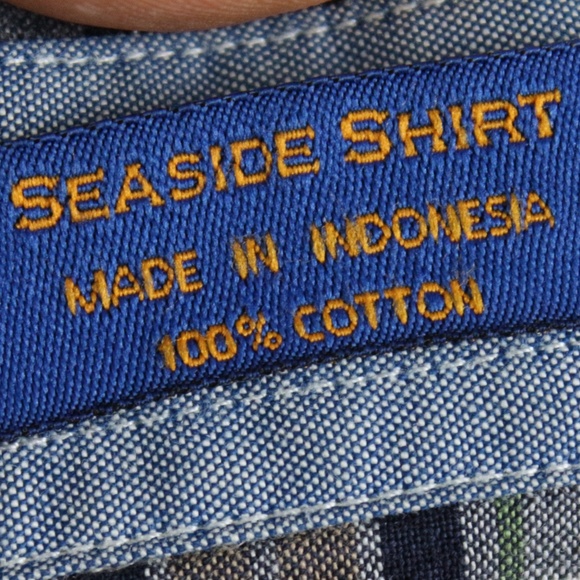 Pendleton Men's Seaside Shirt Orange Plaid - Picture 7 of 7